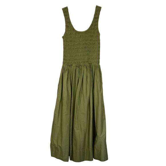 PISTOLA Alessia Green Midi Dress Sz M - Picture 6 of 7